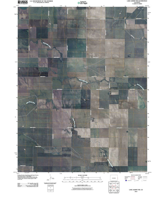 2010 Lake Albert, CO - Colorado - USGS Topographic Map v2