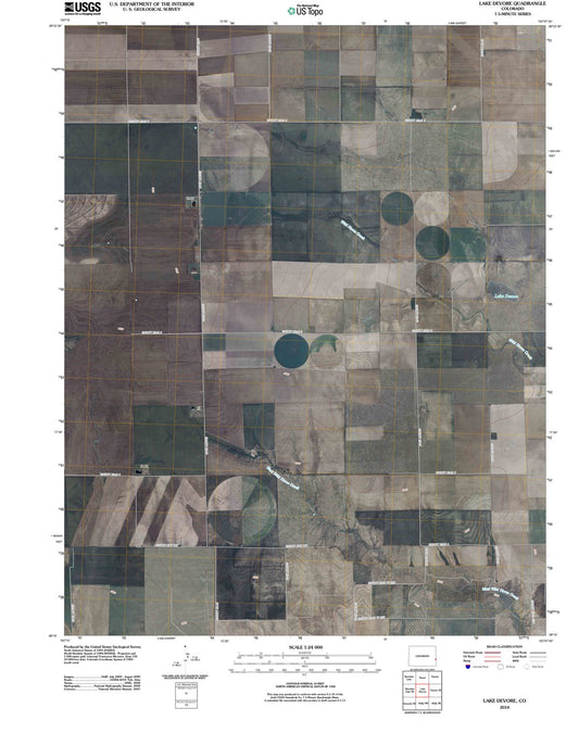 2010 Lakeevore, CO - Colorado - USGS Topographic Map