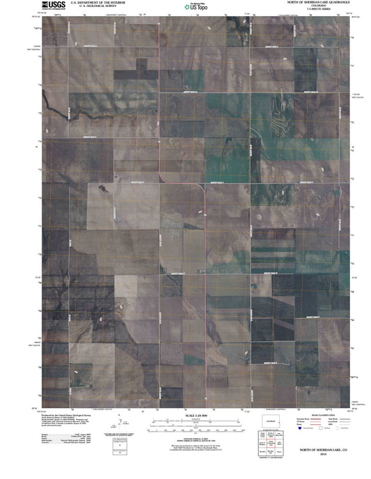 2010 North of Sheridan Lake, CO - Colorado - USGS Topographic Map