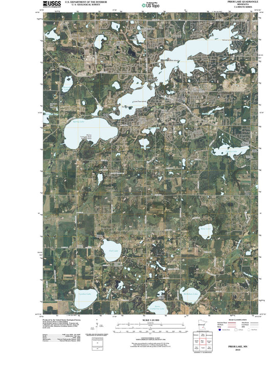 2010 Prior Lake, MN - Minnesota - USGS Topographic Map