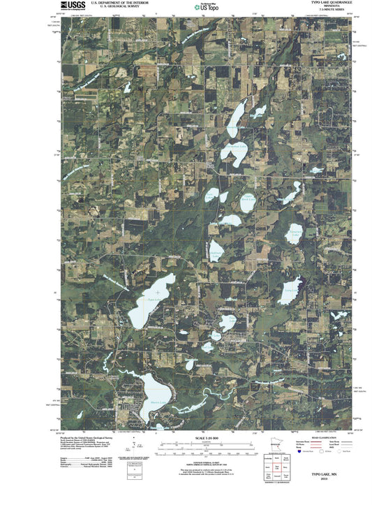 2010 Typo Lake, MN - Minnesota - USGS Topographic Map