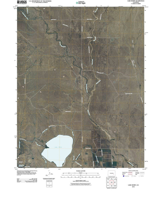 2010 Lake Henry, CO - Colorado - USGS Topographic Map