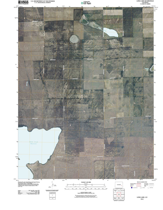 2010 Long Lake, CO - Colorado - USGS Topographic Map