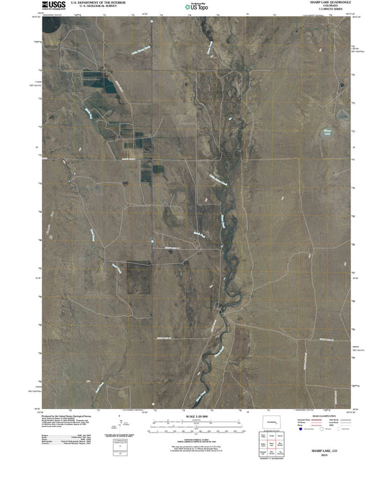 2010 Sharp Lake, CO - Colorado - USGS Topographic Map