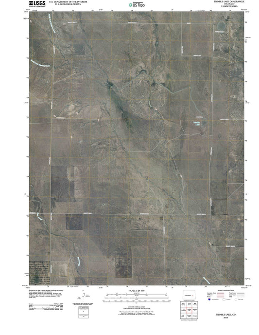2010 Trimble Lake, CO - Colorado - USGS Topographic Map