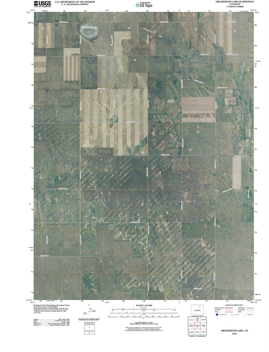 2010 Greasewood Lake, CO - Colorado - USGS Topographic Map
