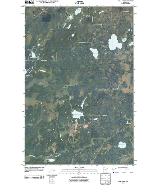 2010 Edna Lake, MN - Minnesota - USGS Topographic Map