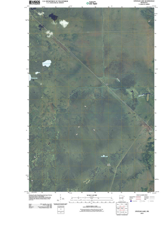 2010 Upstead Lake, MN - Minnesota - USGS Topographic Map
