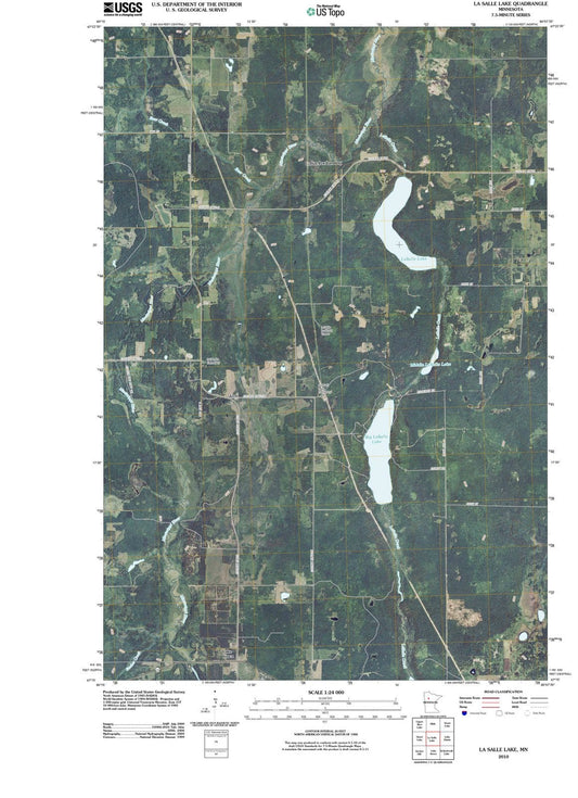 2010 La Salle Lake, MN - Minnesota - USGS Topographic Map
