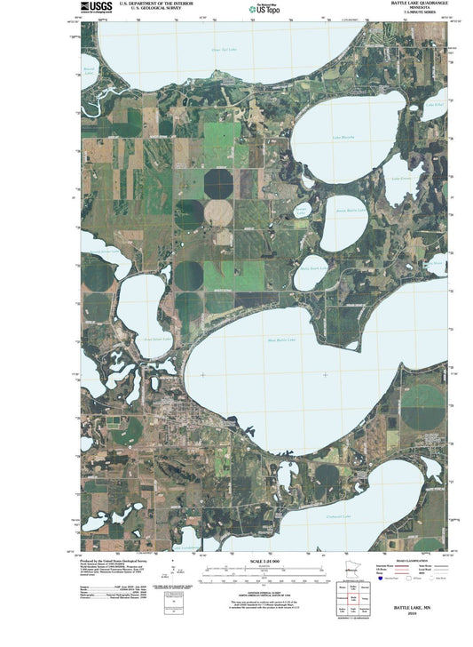 2010 Battle Lake, MN - Minnesota - USGS Topographic Map