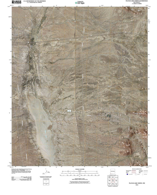 2010 Playas Lake North, NM - New Mexico - USGS Topographic Map
