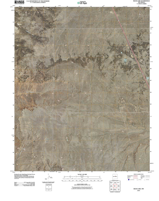2010 Rock Lake, NM - New Mexico - USGS Topographic Map