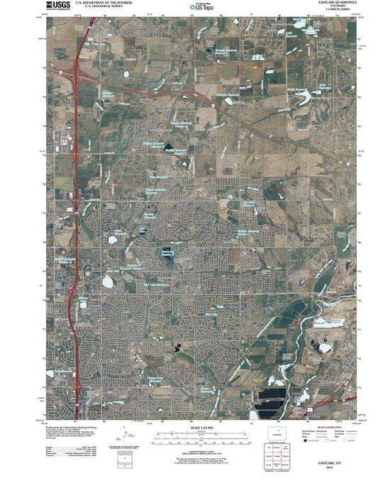 2010 Eastlake, CO - Colorado - USGS Topographic Map