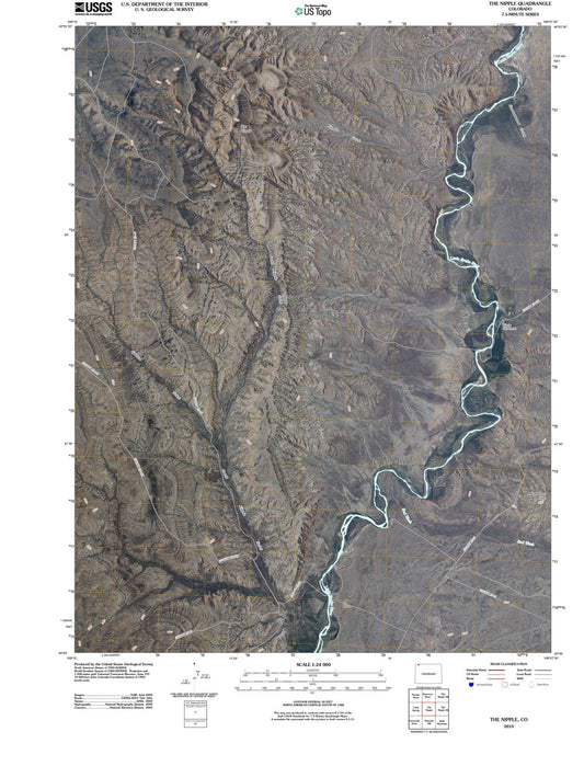 2010 The Nipple, CO - Colorado - USGS Topographic Map