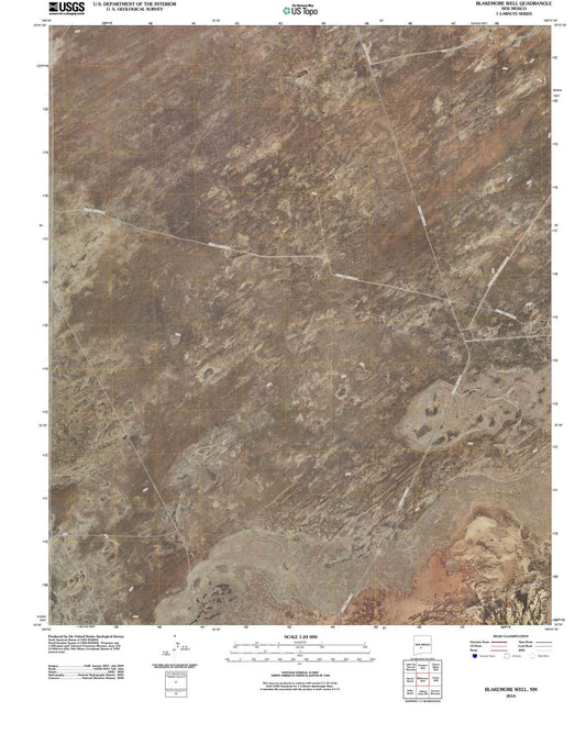 2010 Blakemore Well, NM - New Mexico - USGS Topographic Map