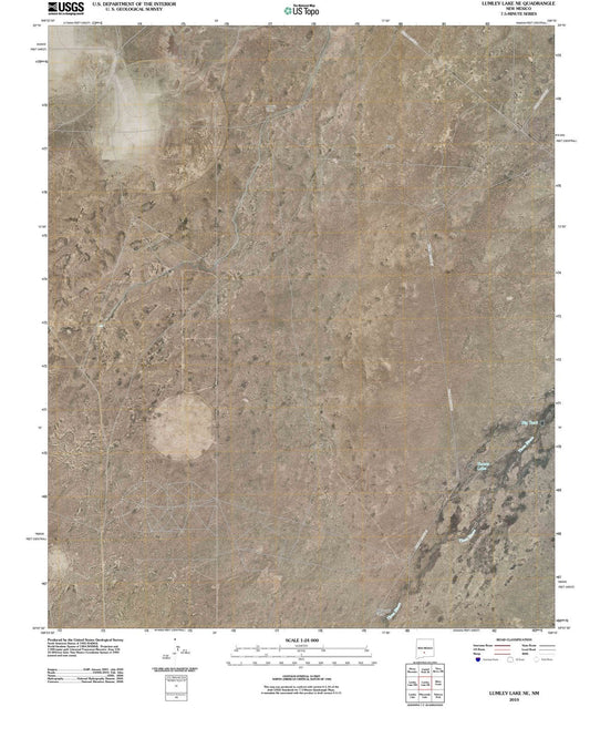2010 Lumley Lake, NM - New Mexico - USGS Topographic Map