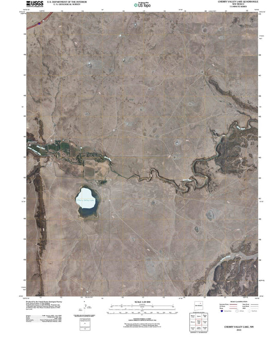 2010 Cherry Valley Lake, NM - New Mexico - USGS Topographic Map