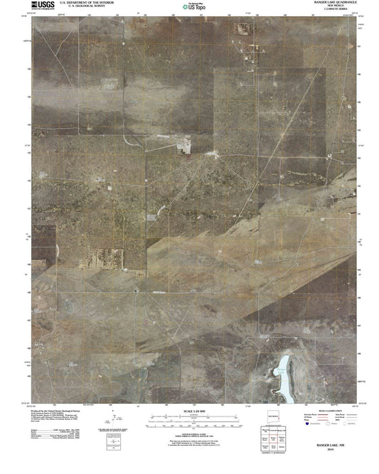2010 Ranger Lake, NM - New Mexico - USGS Topographic Map