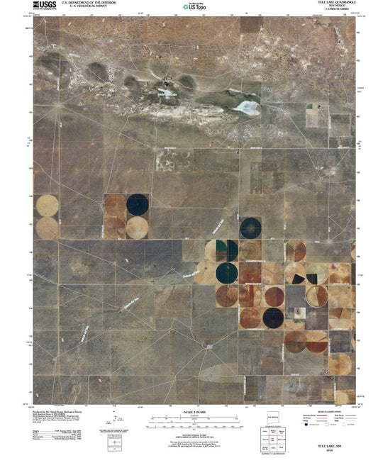 2010 Tule Lake, NM - New Mexico - USGS Topographic Map