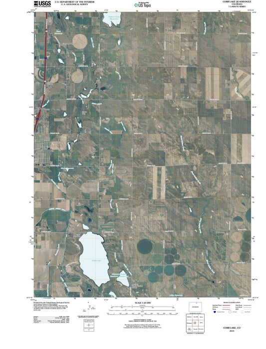 2010 Cobb Lake, CO - Colorado - USGS Topographic Map