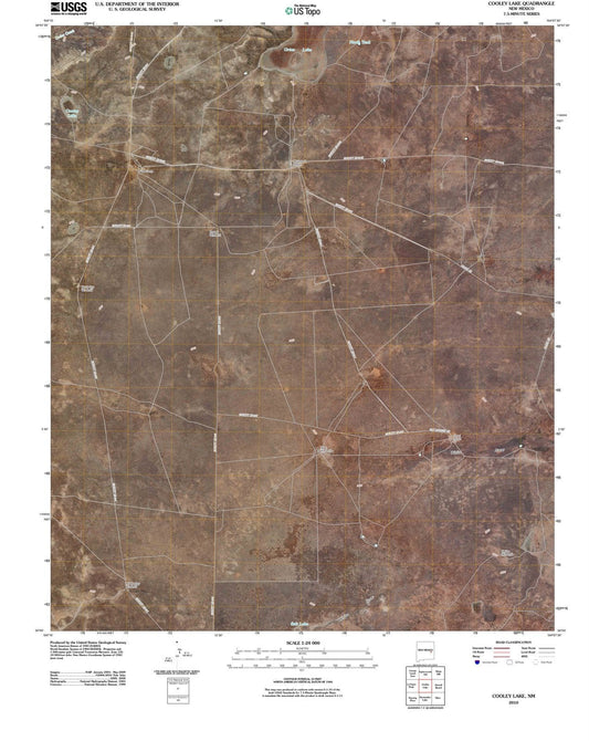 2010 Cooley Lake, NM - New Mexico - USGS Topographic Map