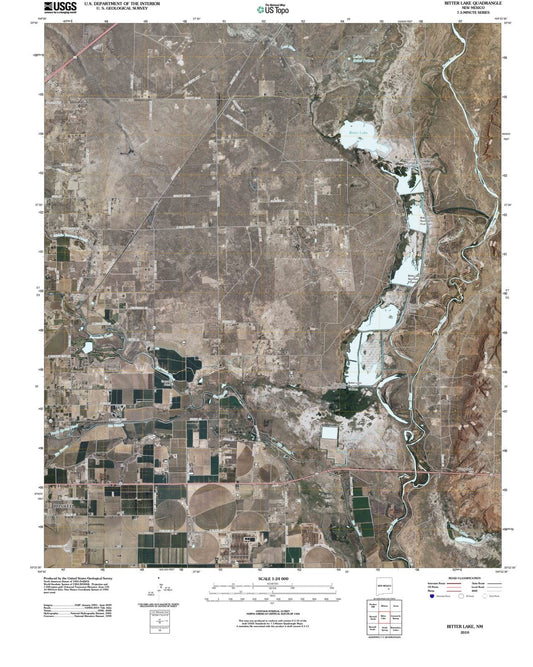 2010 Bitter Lake, NM - New Mexico - USGS Topographic Map