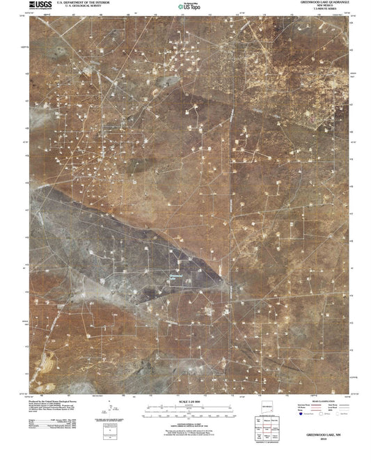 2010 Greenwood Lake, NM - New Mexico - USGS Topographic Map