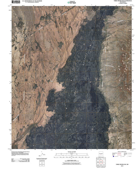 2010 Three Rivers, NM - New Mexico - USGS Topographic Map v3