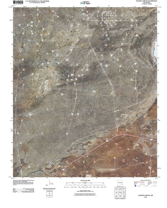 2010 Illinois Camp, NM - New Mexico - USGS Topographic Map v3