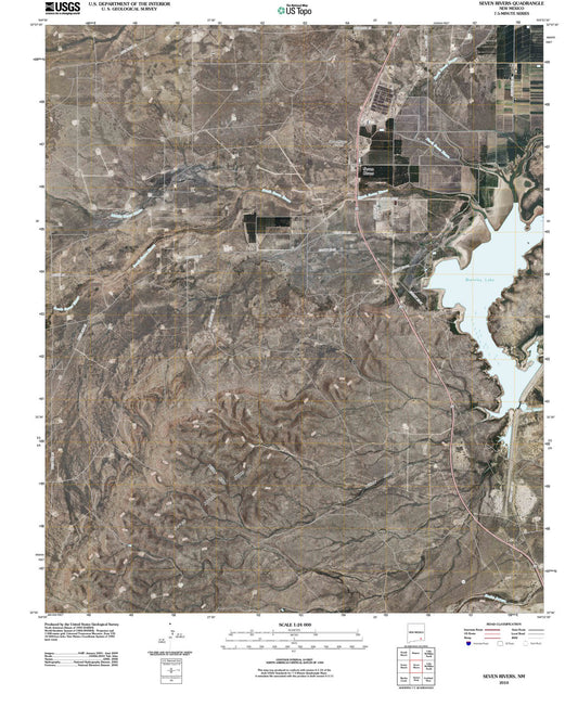 2010 Seven Rivers, NM - New Mexico - USGS Topographic Map