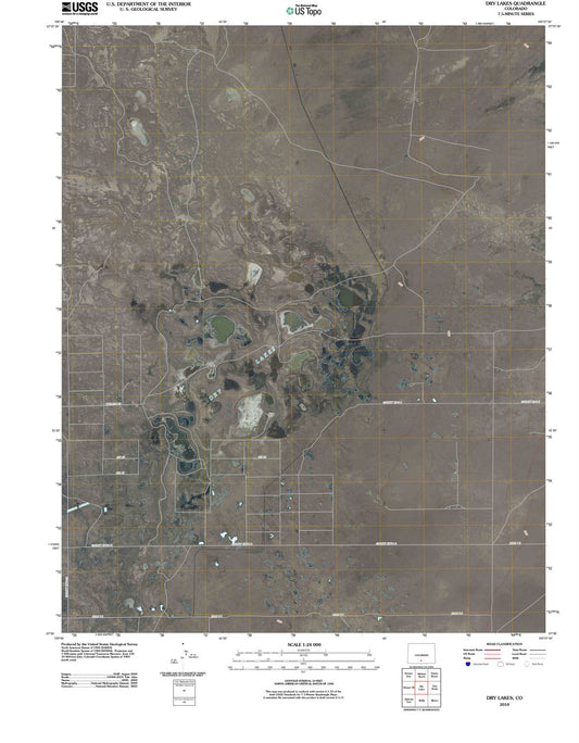 2010 Dry Lakes, CO - Colorado - USGS Topographic Map
