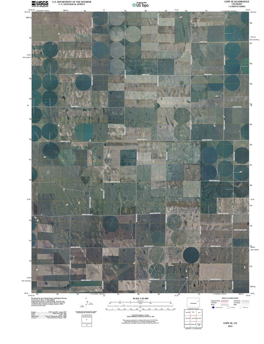 2010 Cope, CO - Colorado - USGS Topographic Map v3
