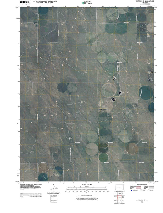 2010 De Nova, CO - Colorado - USGS Topographic Map v2