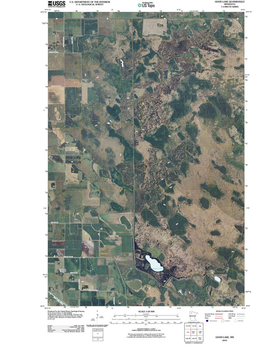 2010 Good Lake, MN - Minnesota - USGS Topographic Map