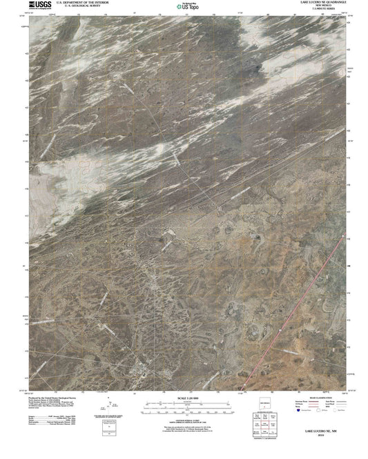 2010 Lake Lucero, NM - New Mexico - USGS Topographic Map v2