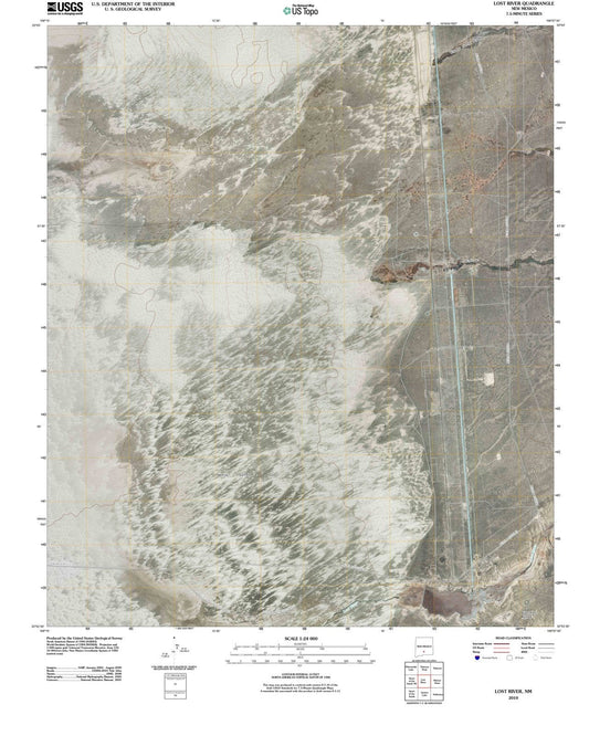 2010 Lost River, NM - New Mexico - USGS Topographic Map