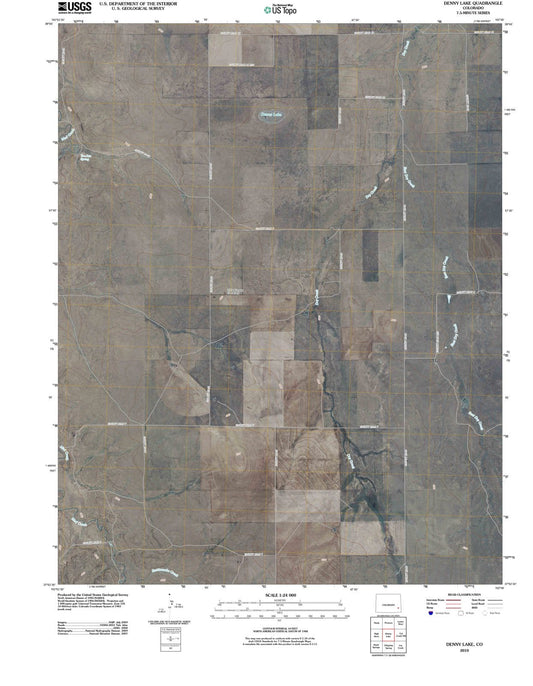 2010 Denny Lake, CO - Colorado - USGS Topographic Map