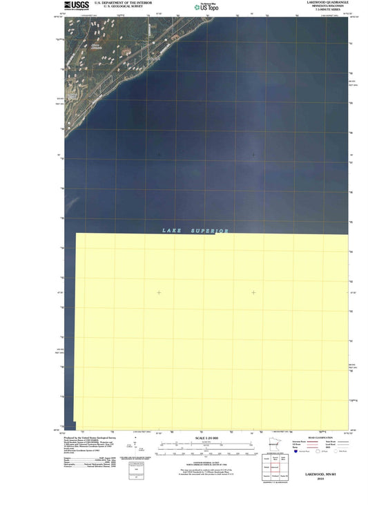 2010 Lakewood, MN - Minnesota - USGS Topographic Map