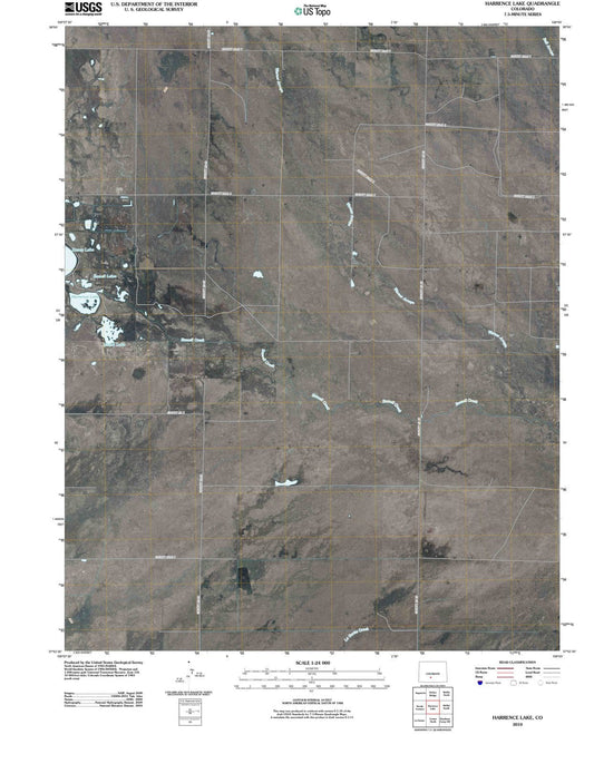 2010 Harrence Lake, CO - Colorado - USGS Topographic Map