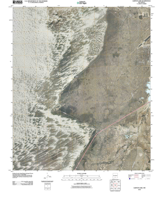 2010 Garton Lake, NM - New Mexico - USGS Topographic Map
