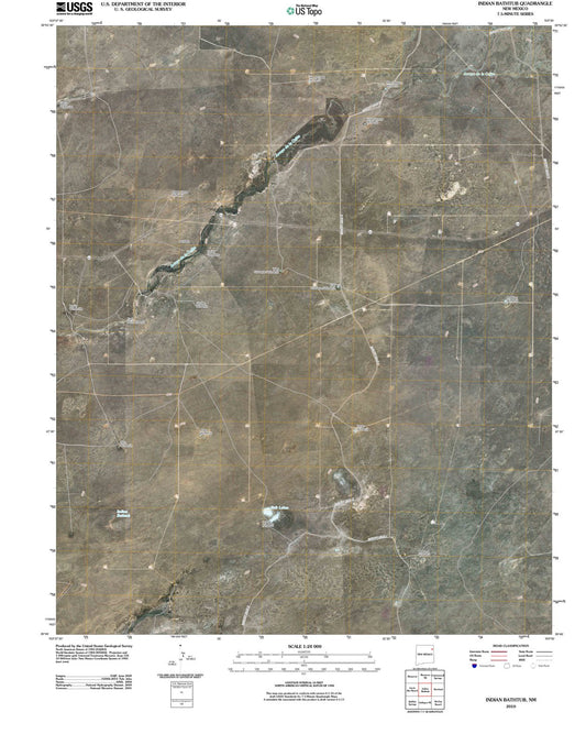 2010 Indian Bathtub, NM - New Mexico - USGS Topographic Map