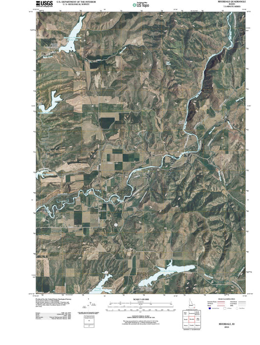 2010 Riverdale, ID - Idaho - USGS Topographic Map