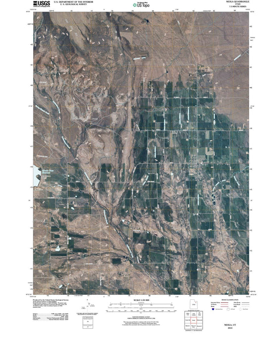 2010 Neola, UT - Utah - USGS Topographic Map