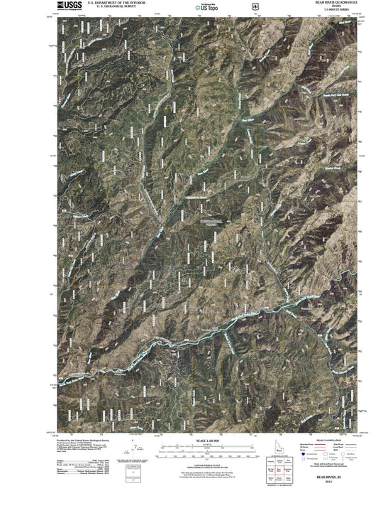 2011 Bear River, ID - Idaho - USGS Topographic Map
