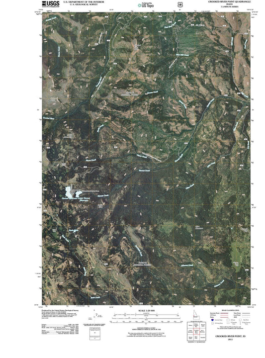 2011 Crooked River Point, ID - Idaho - USGS Topographic Map
