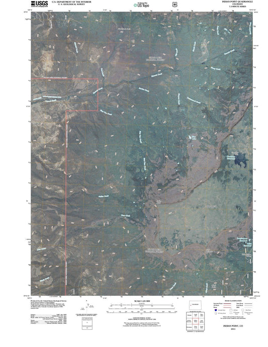2011 Indian Point, CO - Colorado - USGS Topographic Map