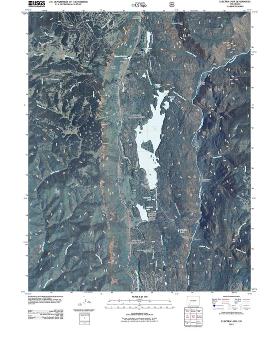 2011 Electra Lake, CO - Colorado - USGS Topographic Map