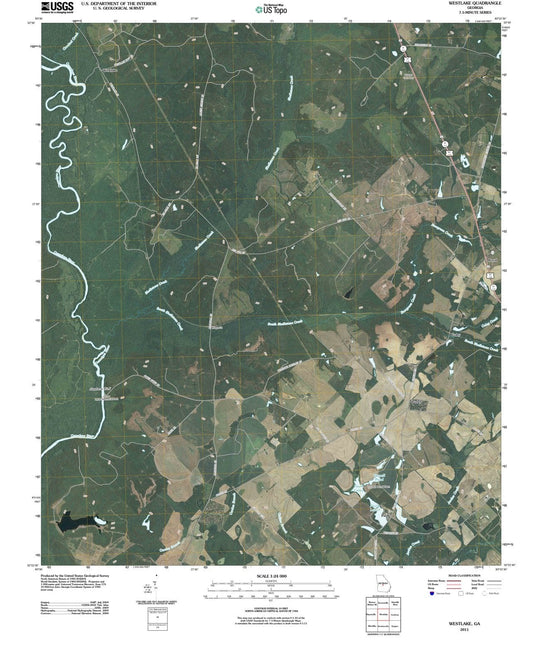 2011 Westlake, GA - Georgia - USGS Topographic Map