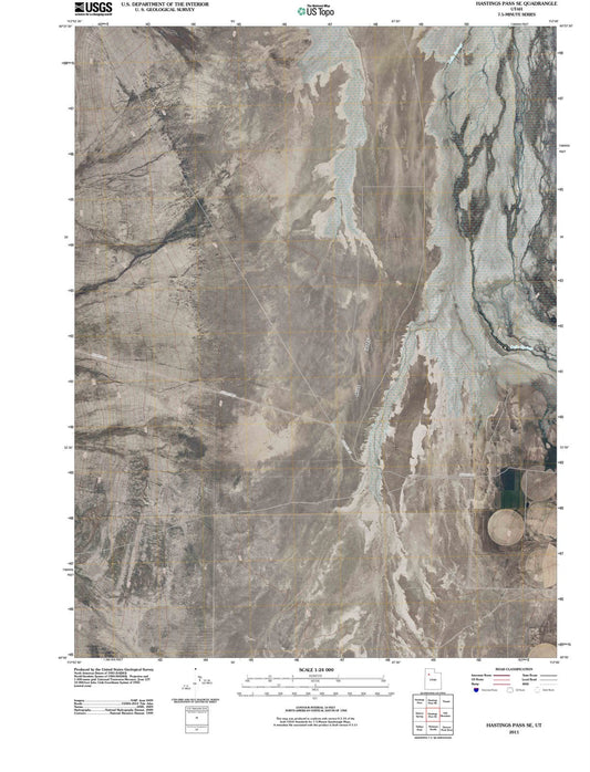 2011 Hastings Pass, UT - Utah - USGS Topographic Map v2