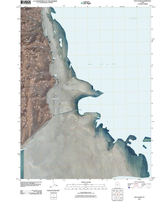2011 Plug Peak, UT - Utah - USGS Topographic Map v3